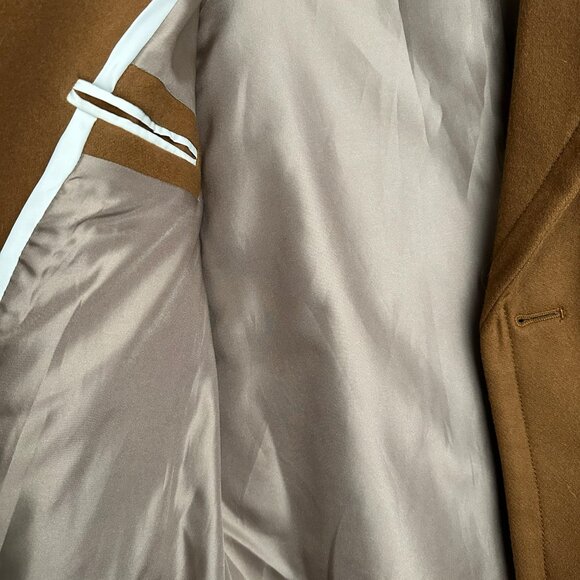 J Crew cognac Melton wool Jacket Size 6 - Picture 8 of 9